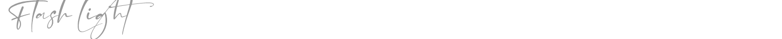 Flash Light font preview